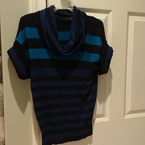 The Limited striped cowl neck sweater